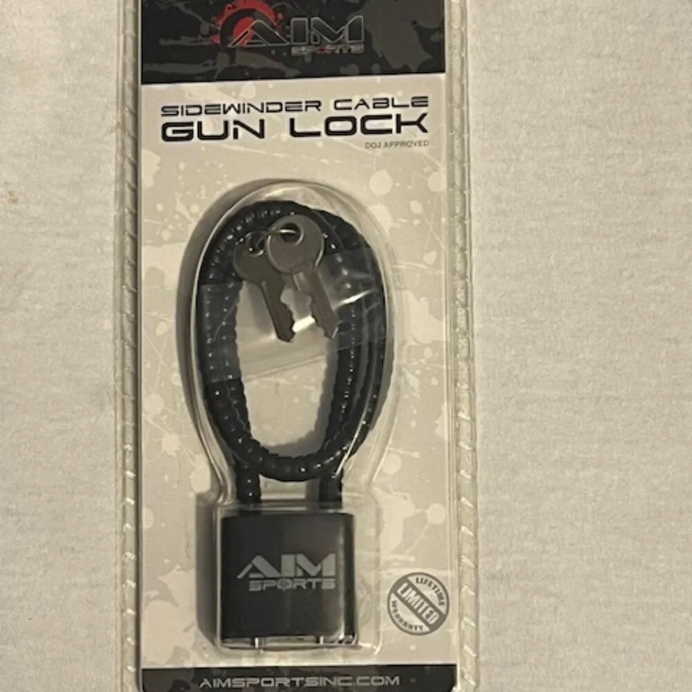 Sidewinder cable gun lock